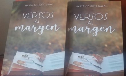 Versos al margen, de Marta Garrós. (Punto Rojo Libros, 2019)