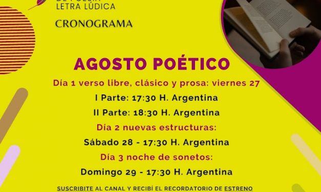 Festival internacional de poesía Letra Lúdica