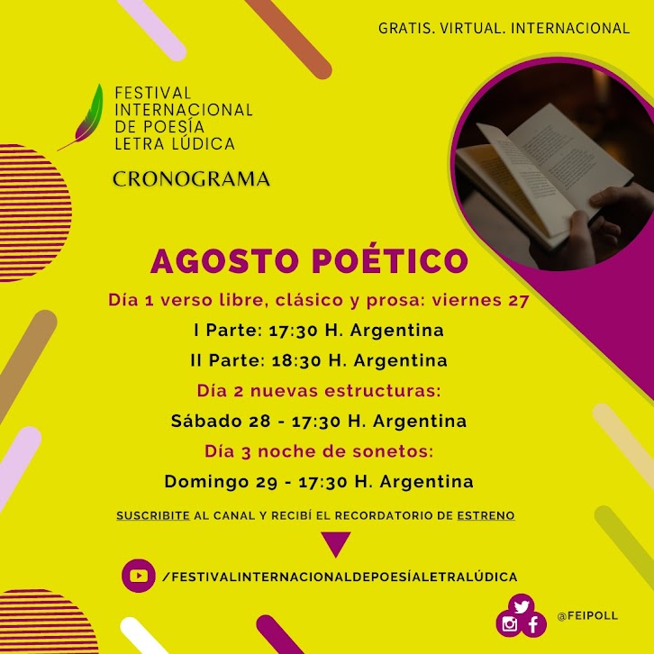 Festival internacional de poesía Letra Lúdica