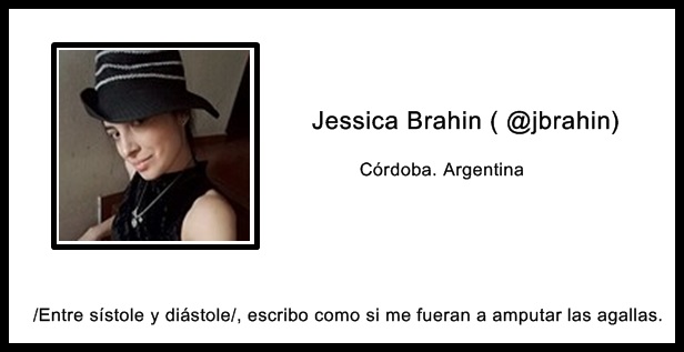 Jessica Brahin : /Entre sístole y diástole/
