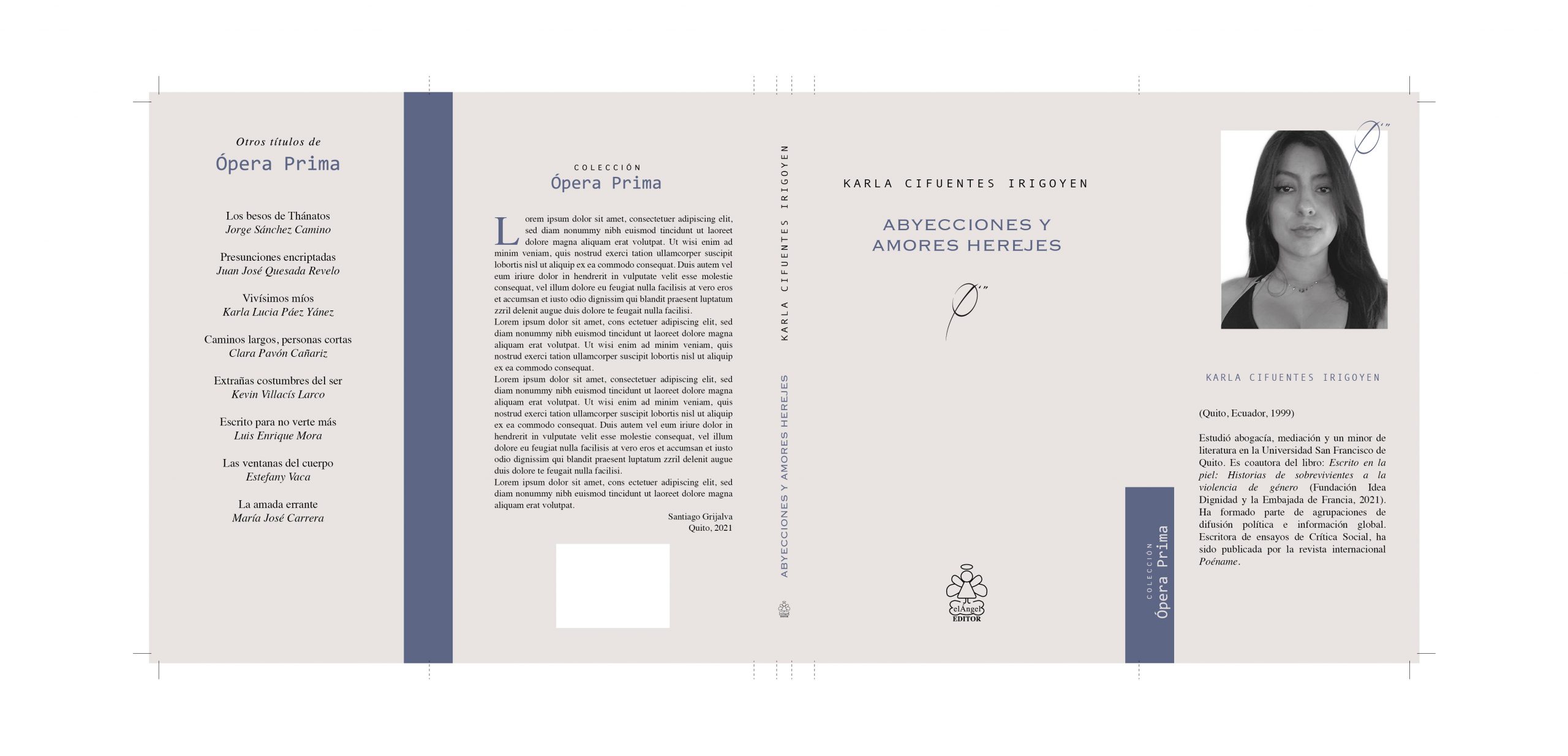 Abyecciones y amores herejes, Karla Cifuentes Irigoyen (El Ángel ed. 2023)