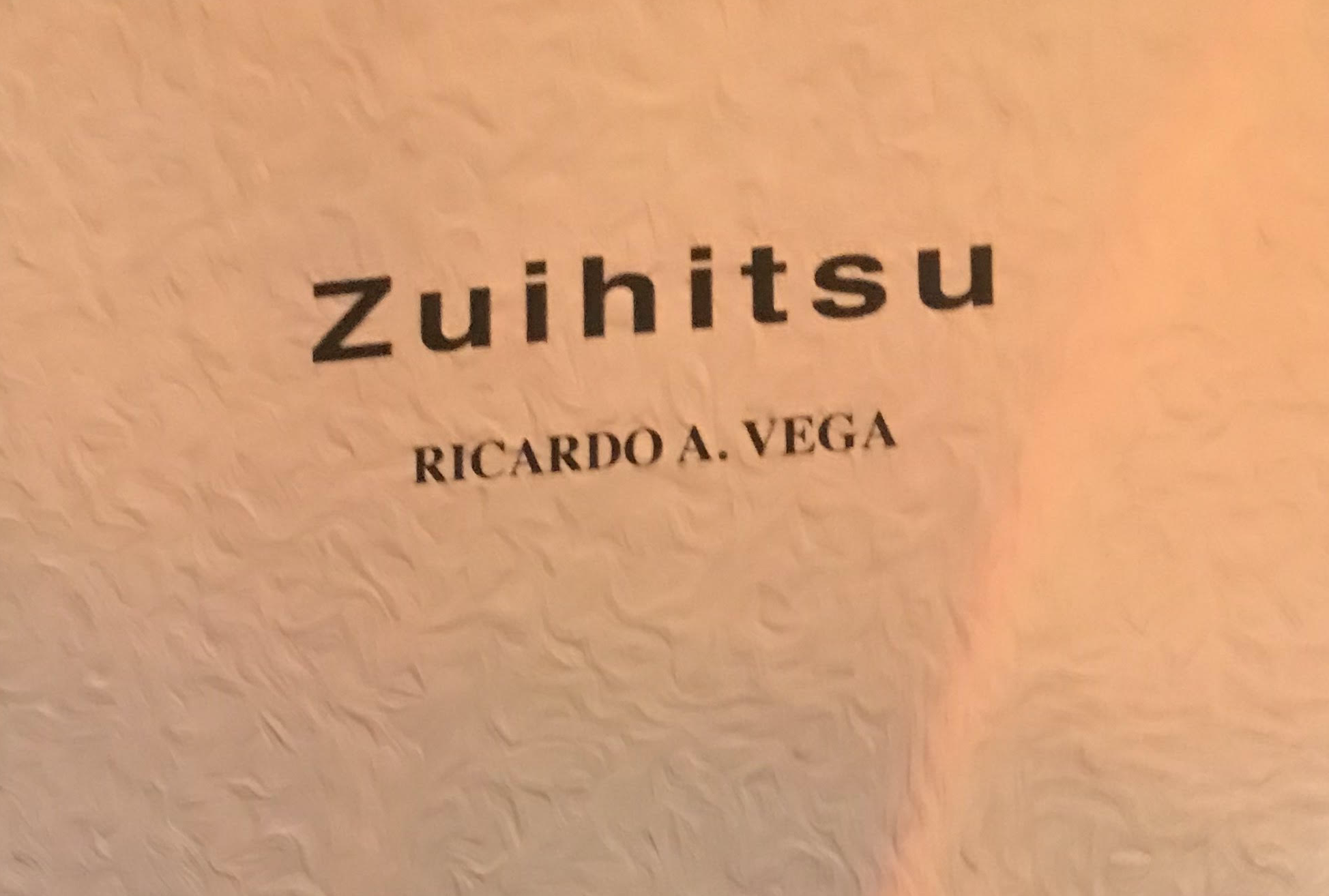 Zuihitsu de Ricardo Vega: letras puertorriqueñas en las Filipinas