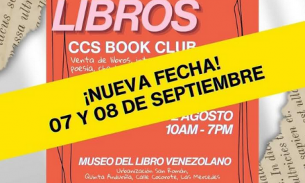 Feria del Libro: Ccs Book Club, Caracas, Venezuela