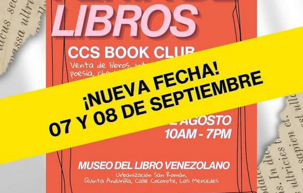 Feria del Libro: Ccs Book Club, Caracas, Venezuela