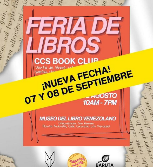 Feria del Libro: Ccs Book Club, Caracas, Venezuela