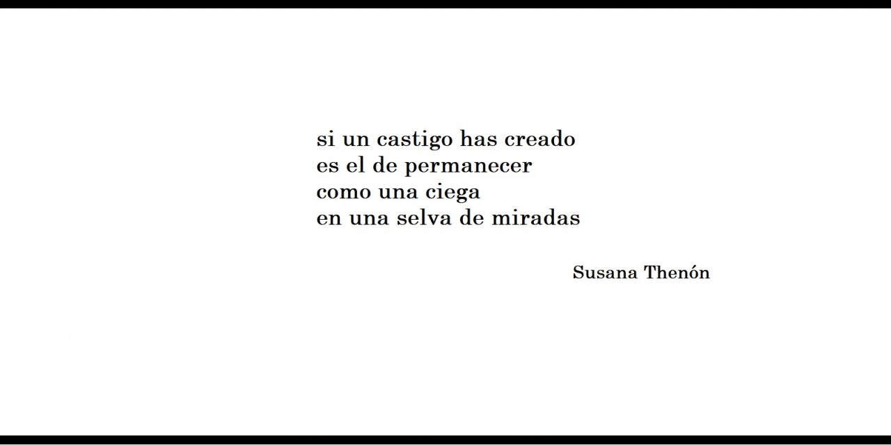 Cinco poemas de Susana Thenón